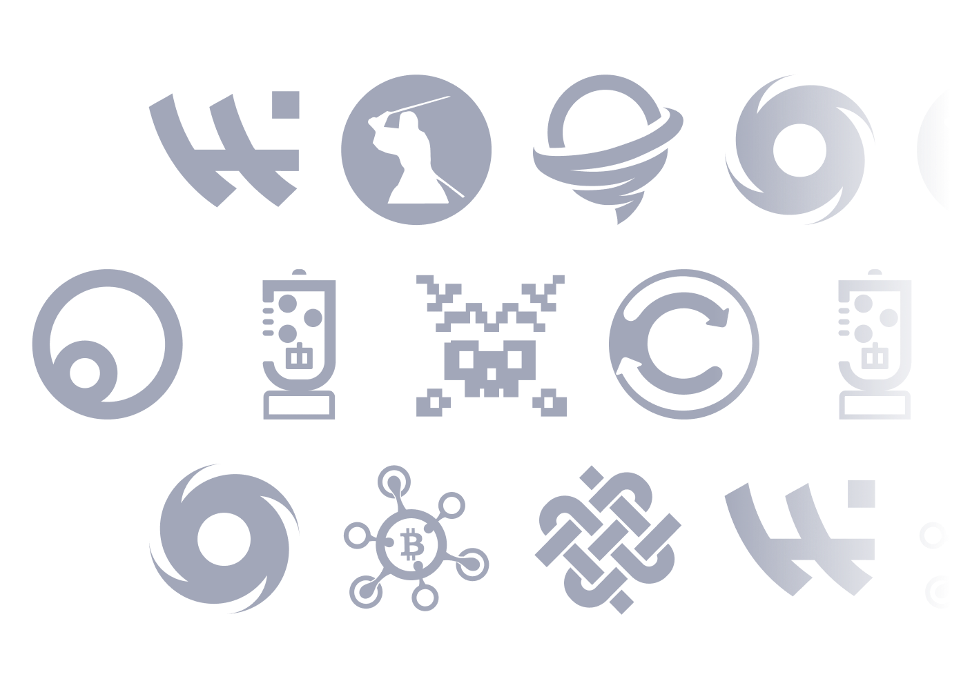 Grid of mixer, privacy, and tracing icons used across the course
